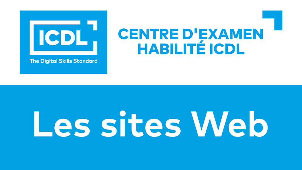 ICDL Sites Web - Organisme de formation Pyramidia